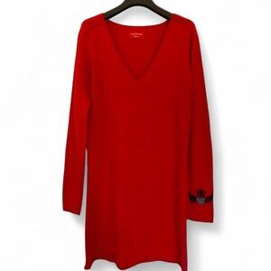 Zadig & Voltaire Red Cashmere Dress